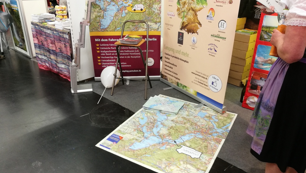 Freizeitmesse in Nürnberg : Ein ausgewogenes Gleichgewicht an Angeboten rund um Reisen und Freizeit - Menschen Messen und Veranstaltungen RSS-Feed  Radwanderkarte-Freizeitmesse-Nürnberg-2018